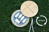 TWIST Universal Bamboo Charging Cable Set