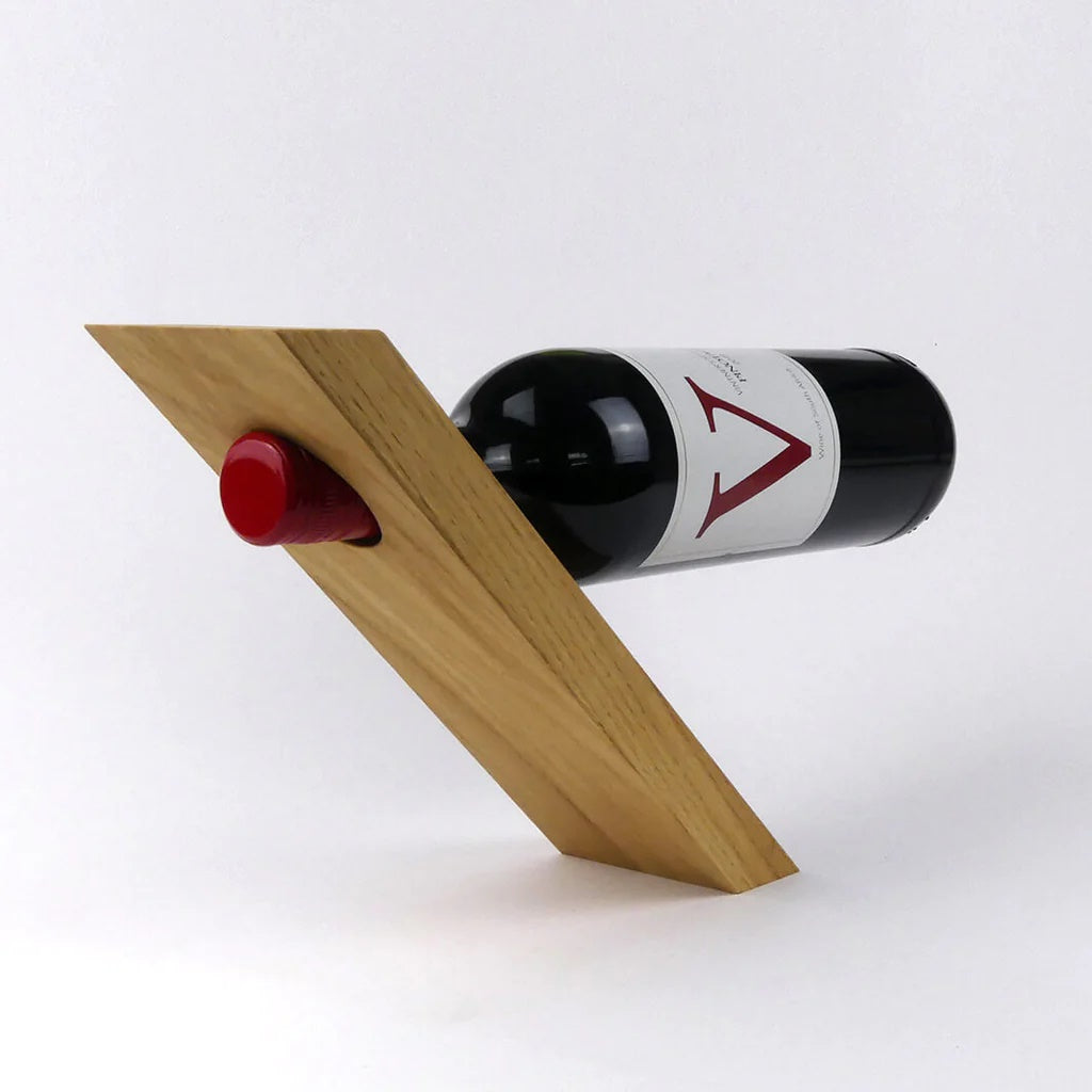 Levitating Wooden Wine Bottle Stand