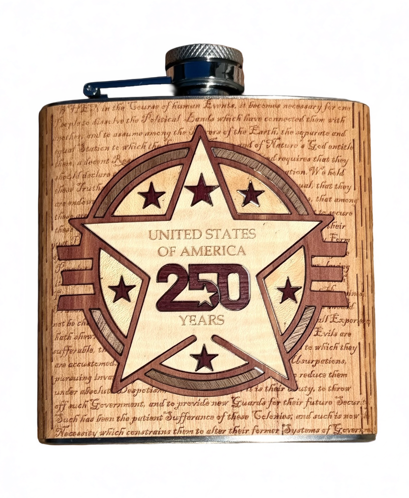 USA 250th Anniversary Flask
