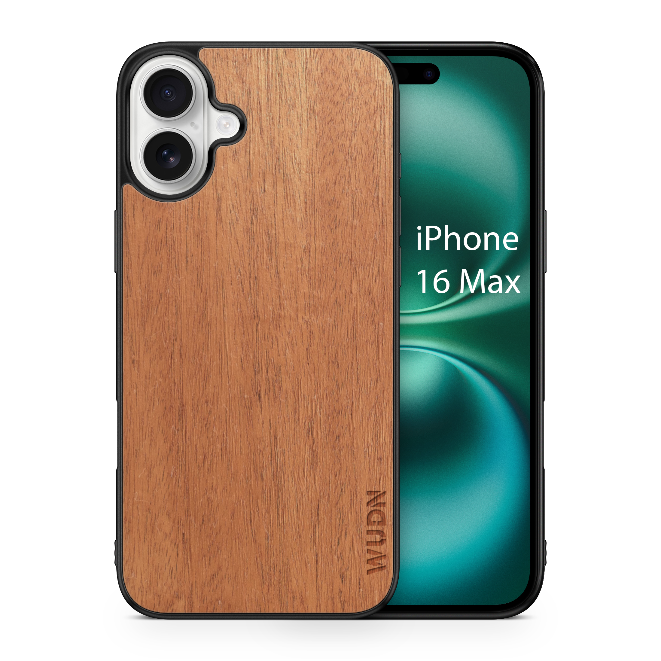 Slim Wooden iPhone Case (Mahogany)