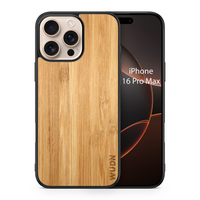 Slim Wooden iPhone Case (Carmalized Bamboo)