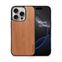 Slim Wooden iPhone Case (Mahogany)