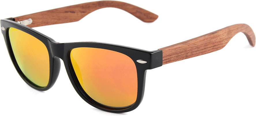 Real Rose Wood Wanderer Sunglasses by WUDN, Sunglasses - WUDN