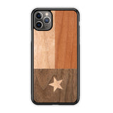 Slim Wooden iPhone Case (Texas State Flag)