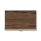 Customizable Wooden Business Card Holder