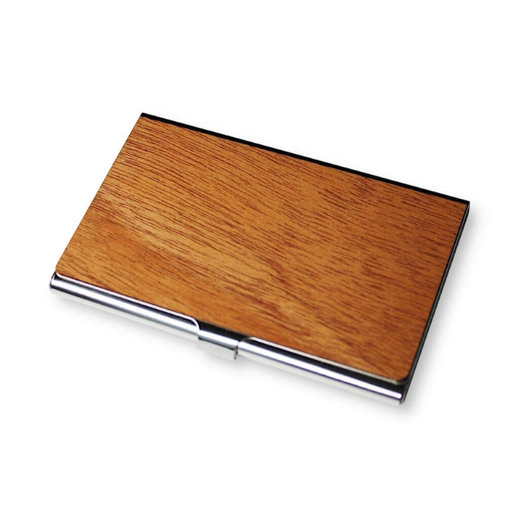 Wooden Business Card Holder