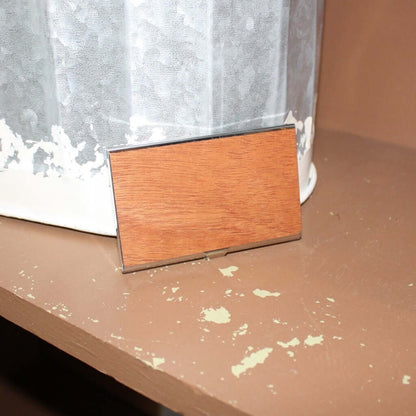 Wooden Business Card Holder