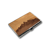Handmade Wooden Business Card Holder, Home and Office - WUDN