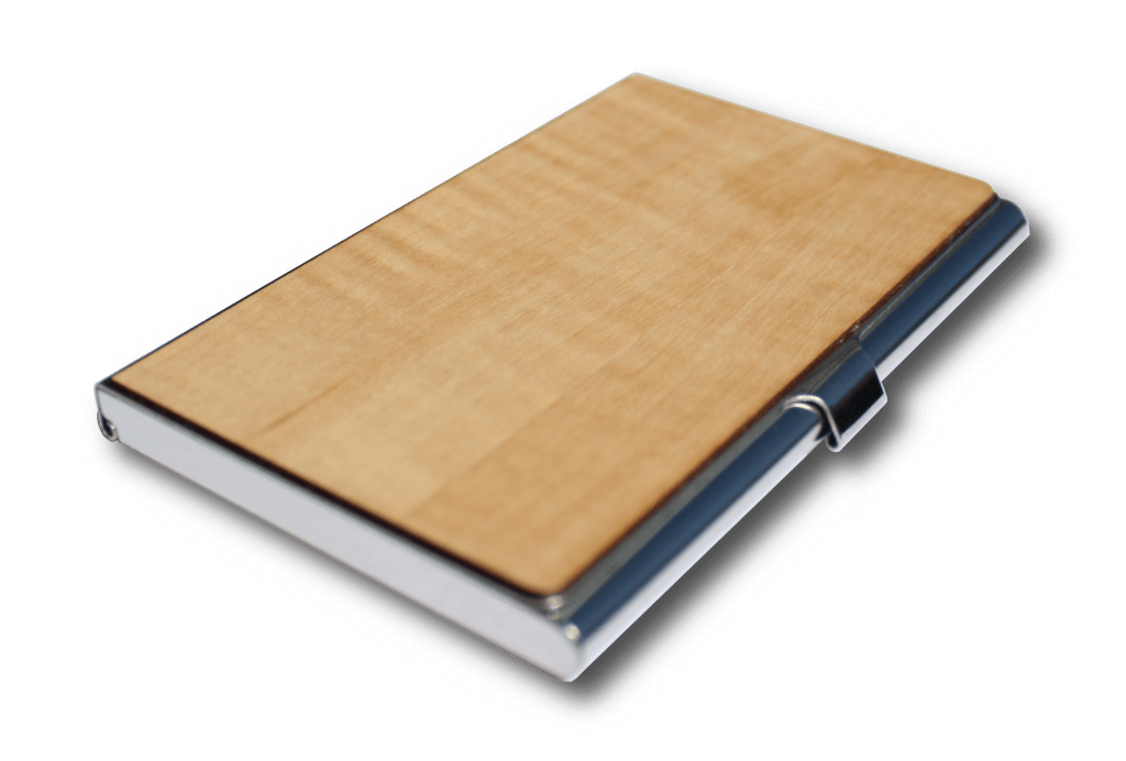 Wooden Business Card Holder
