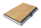 Customizable Wooden Business Card Holder, Home and Office - WUDN
