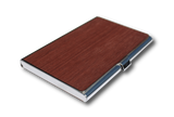 Customizable Wooden Business Card Holder