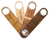 Customizable Industrial Wood Bottle Opener (Professional Speed Opener)