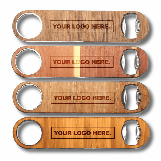 Customizable Industrial Wood Bottle Opener (Professional Speed Opener)