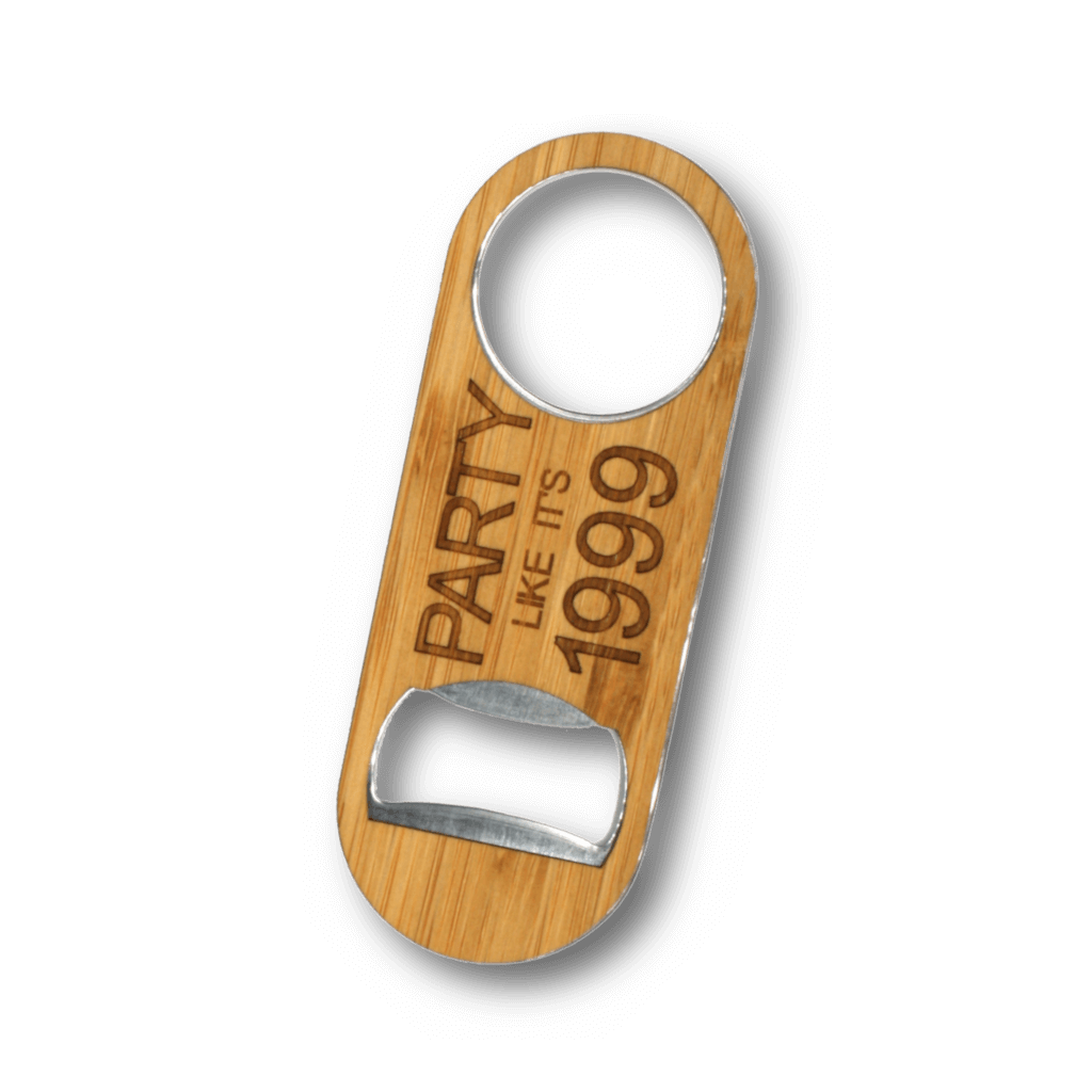 Customizable Keychain Wood Bottle Opener, Bar - WUDN