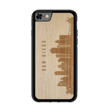 CityScape Wooden Phone Case | San Diego CA, Cases - WUDN