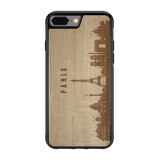 CityScape Wooden Phone Case | Paris France, Cases - WUDN