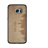 CityScape Wooden Phone Case | New York NY, Cases - WUDN