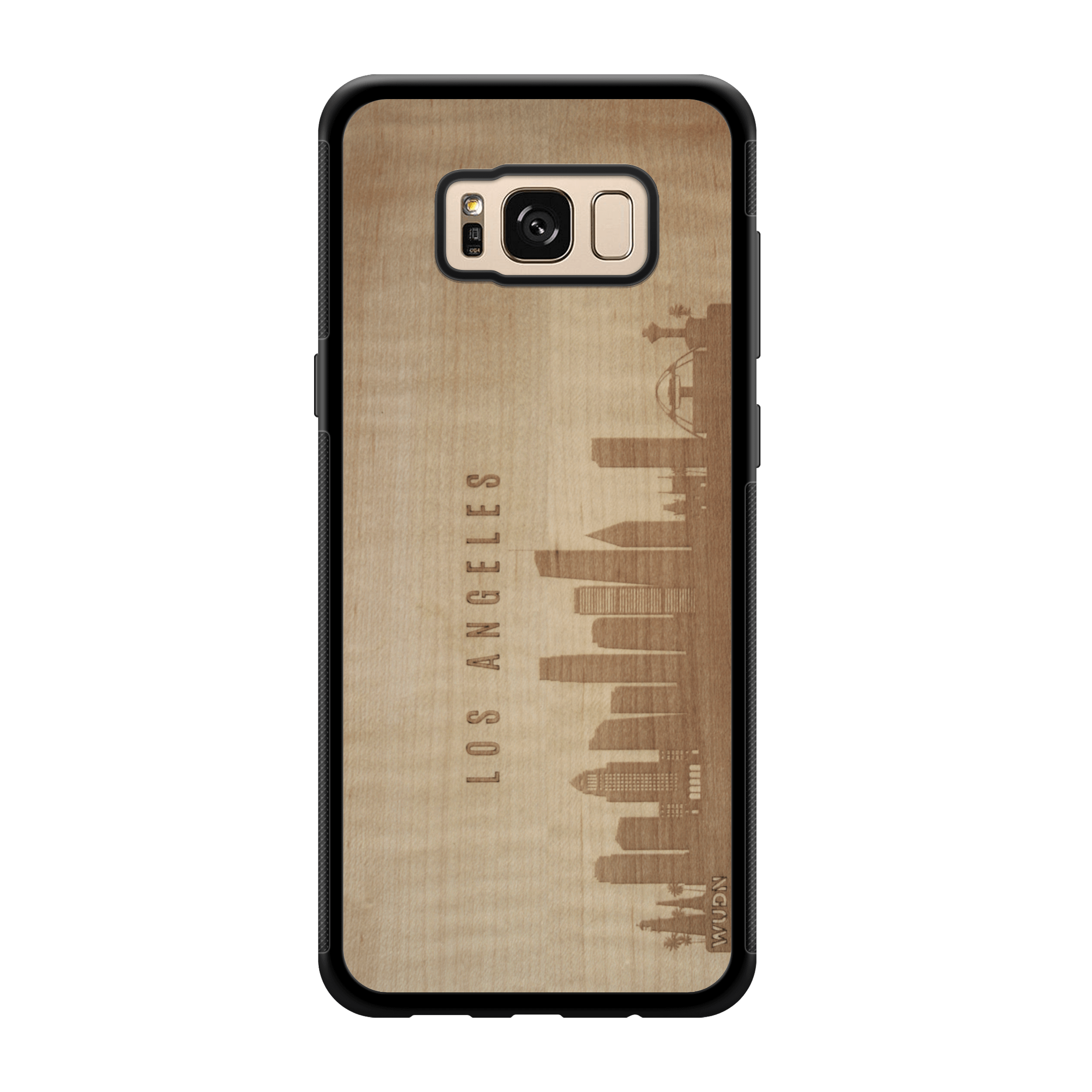 CityScape Wooden Phone Case | Los Angeles CA, Cases - WUDN