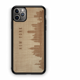 CityScape Wooden Phone Case | New York NY, Cases - WUDN