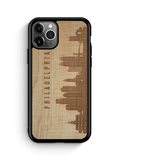 CityScape Wooden Phone Case | Philadelphia PA, Cases - WUDN