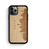 CityScape Wooden Phone Case | Seattle WA, Cases - WUDN