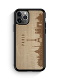 CityScape Wooden Phone Case | Paris France, Cases - WUDN