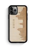 CityScape Wooden Phone Case | Austin TX, Cases - WUDN