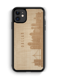 CityScape Wooden Phone Case | Dallas TX, Cases - WUDN