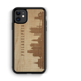 CityScape Wooden Phone Case | Philadelphia PA, Cases - WUDN