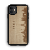 CityScape Wooden Phone Case | Paris France, Cases - WUDN