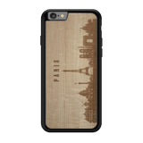 CityScape Wooden Phone Case | Paris France, Cases - WUDN