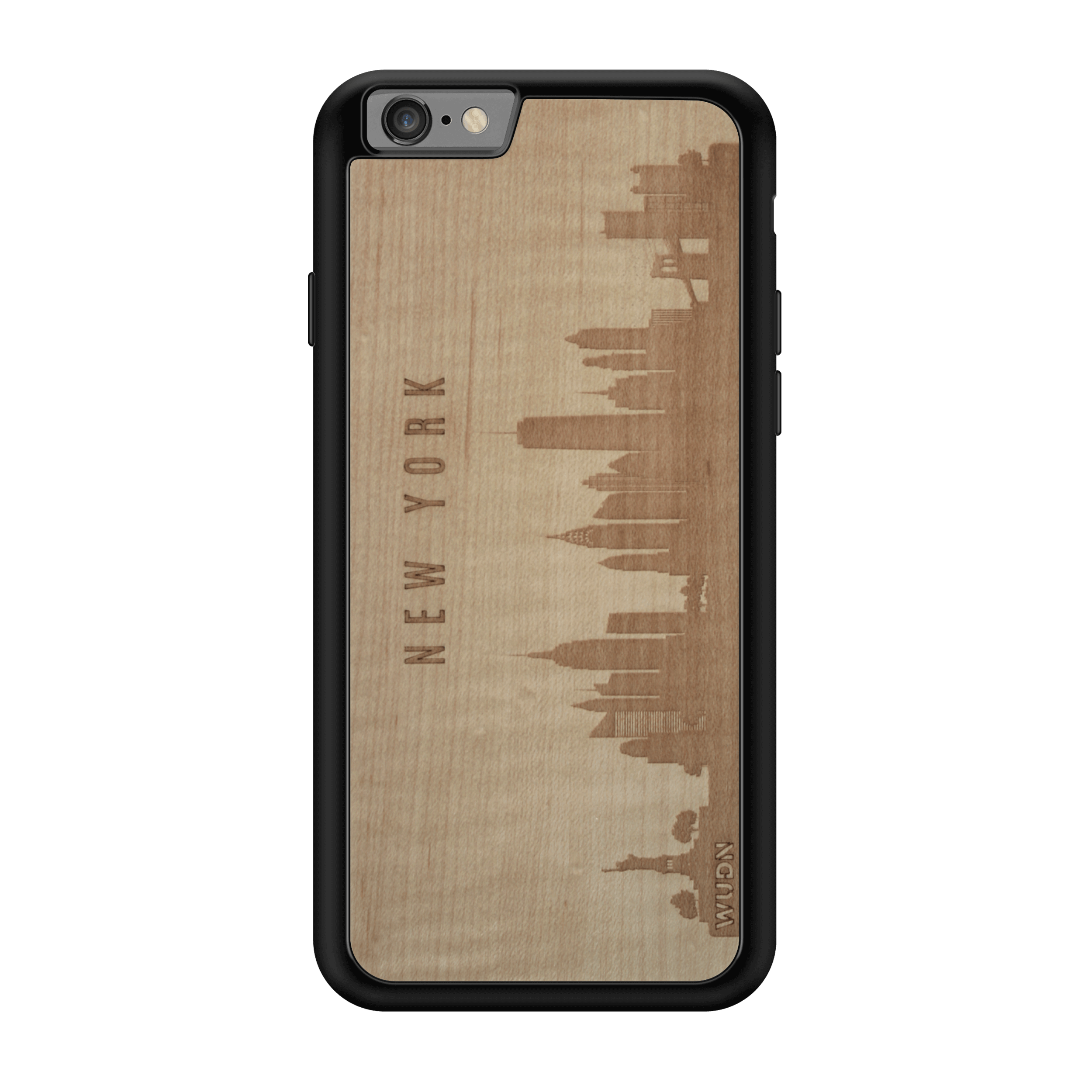 CityScape Wooden Phone Case | New York NY, Cases - WUDN