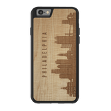 CityScape Wooden Phone Case | Philadelphia PA, Cases - WUDN