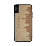 CityScape Wooden Phone Case | New York NY, Cases - WUDN