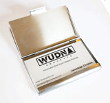 American Flag Wooden Business Card Holder, Home and Office - WUDN