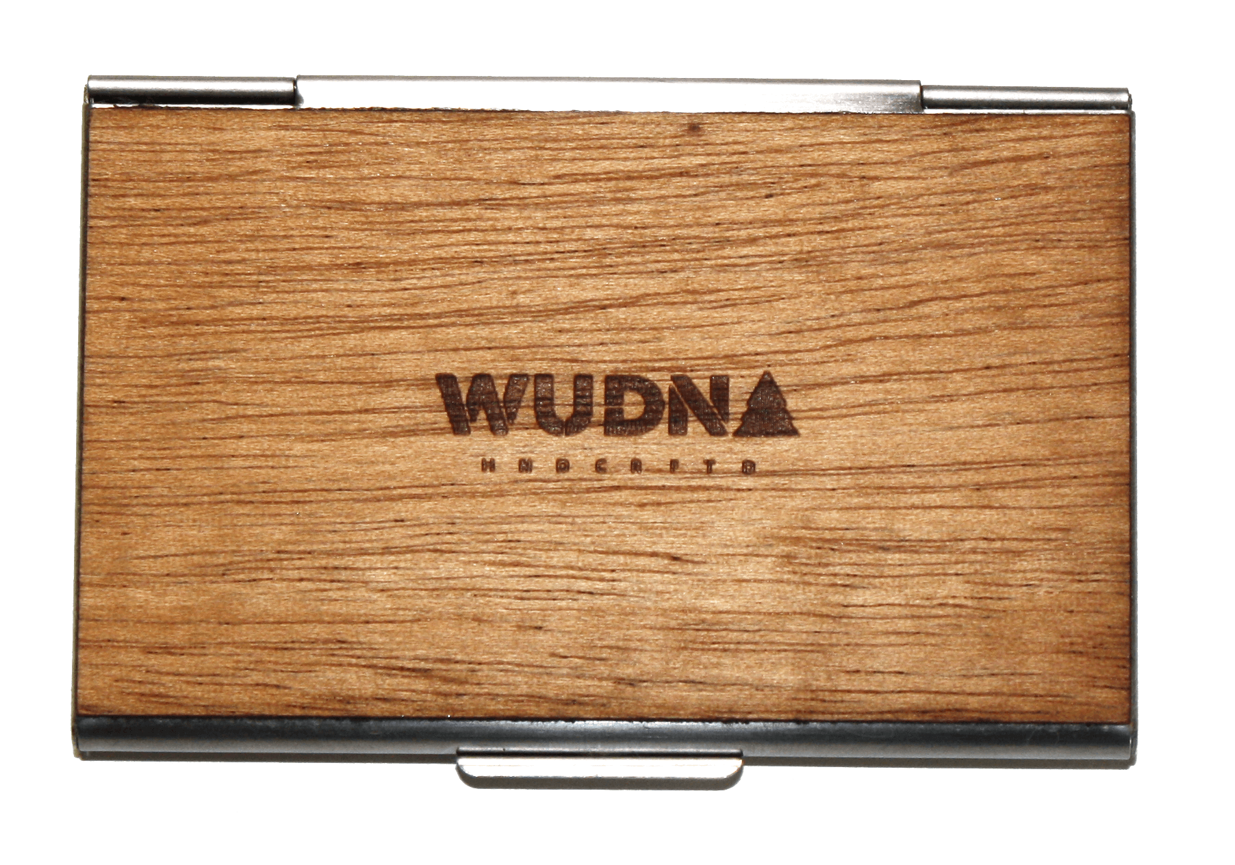 American Flag Wooden Business Card Holder, Home and Office - WUDN