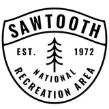 Distressed Ball Cap - Embroidered Sawtooth National Recreation Area Badge