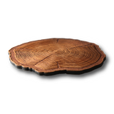 Wooden Coasters 4" (Tree Stump in Mahogany) 4-Pack