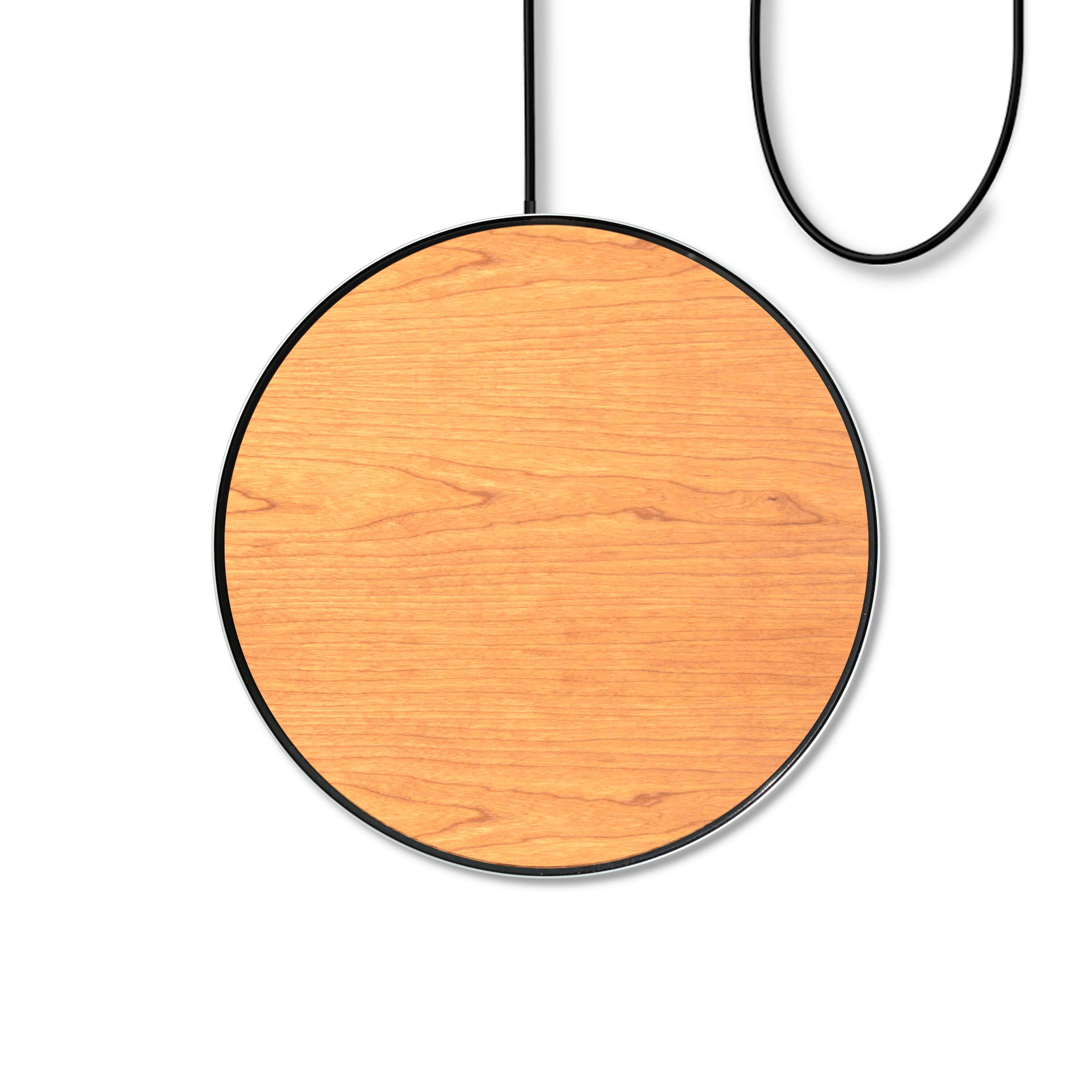 Customizable Wooden Qi Wireless Fast Charger