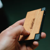 Customizable Slim-Dual Wooden Power Bank