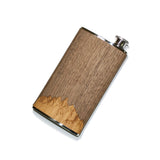 4 oz. Wooden Cigar Flask - Sawtooth Mountains