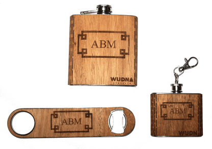 Customizable Monogrammed, Bar Accessory Gift Set