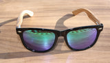 Real Zebra Wood Wanderer Sunglasses by WUDN, Sunglasses - WUDN