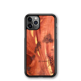 Slim Wooden iPhone Case (Hawaiian Islands in Aromatic Cedar)