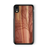 Slim Wooden iPhone Case (Winter Tree in Aromatic Cedar)