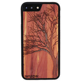 Slim Wooden iPhone Case (Winter Tree in Aromatic Cedar)