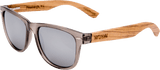 Real Zebra Wood Wanderer Sunglasses by WUDN, Sunglasses - WUDN