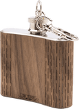 Customizable 2 oz. Wood Keychain Flask, Bar - WUDN