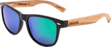 Real Zebra Wood Wanderer Sunglasses by WUDN, Sunglasses - WUDN