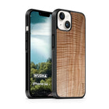 Slim Wooden iPhone Case (Shimmering Maple)